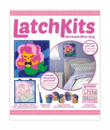 Latch Kits Mermaid Mini-Rug