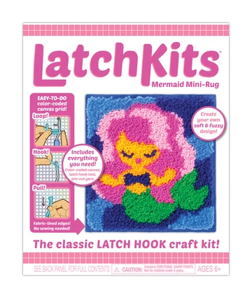 Latch Kits Mermaid Mini-Rug
