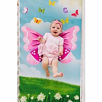 Butterfly Fitted Crib Sheet