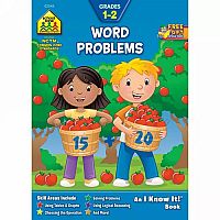 1st-2nd | Word Problems Workbook 32pgs