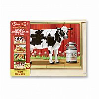 Farm Animals Puzzles in a Box