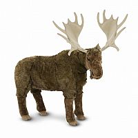 Lifelike Plush Moose