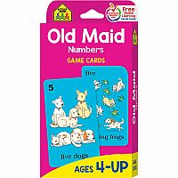 Old Main Numbers Game Cards | 4+