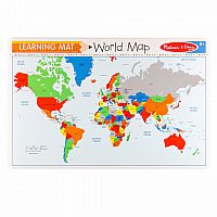 Learning Mat: World Map