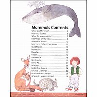 Mammals Science Workbook