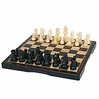 Dark Wood 11" 3 in 1 Game Set