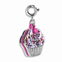 Cupcake Glitter Charm