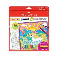 Paint by Number: Foil Fun Unicorn