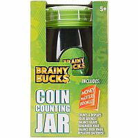 Brainy Bucks: Coin Counting Jar