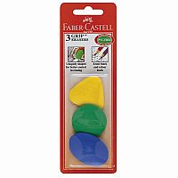 Grip Erasers 3ct