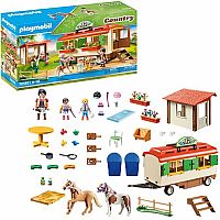 70510 Pony Shelter with Mobile Home