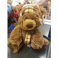 Lumberjack Coco Bear 10.5"