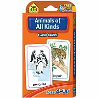 Animals of All Kinds Flash Cards | 4+