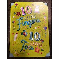 Fingers & Toes Baby Card