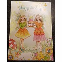 Fairy Friends Birthday Card