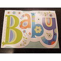 Baby Die-Cut Card