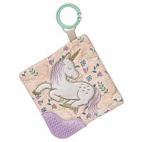 Twilight Baby Unicorn Crinkle Teether – 6×6″