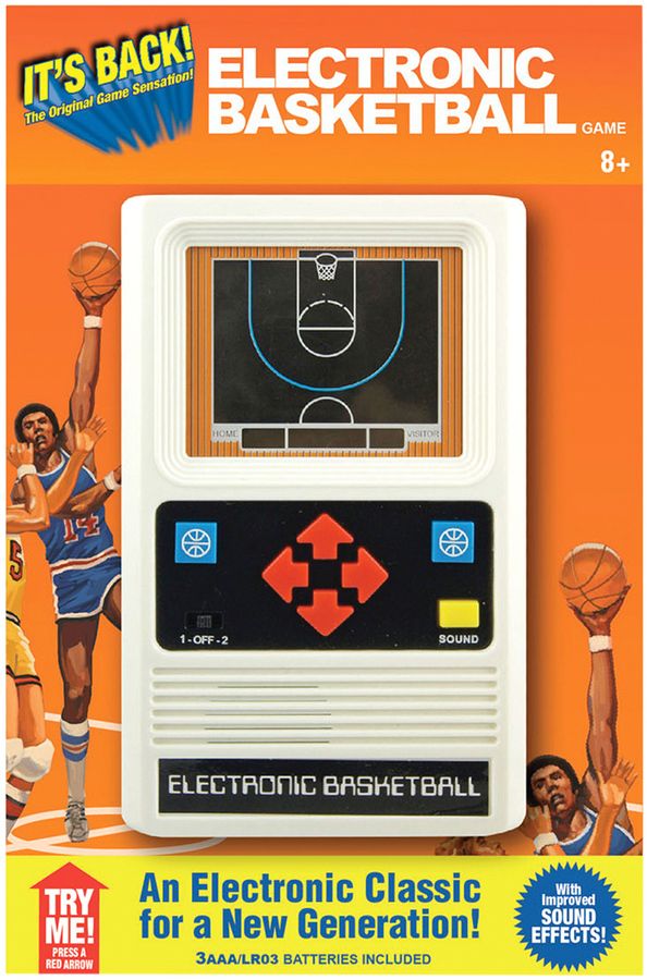 Mattel electronic deals basketball game