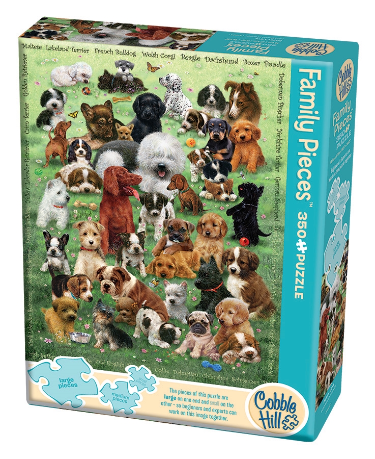 Puppy Love (Family Puzzle) 350pc - Raff and Friends