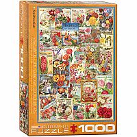 Flowers Seed Catalog Collection 1000pc