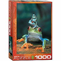 Red-Eyed Tree Frog 1000pc