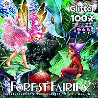 Forest Fairies Glitter: Teal 100pc
