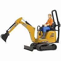 JCB Micro Excavator 8010 CTS and Man