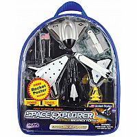 Space Explorer Backpack Playset: Extreme X-Planes