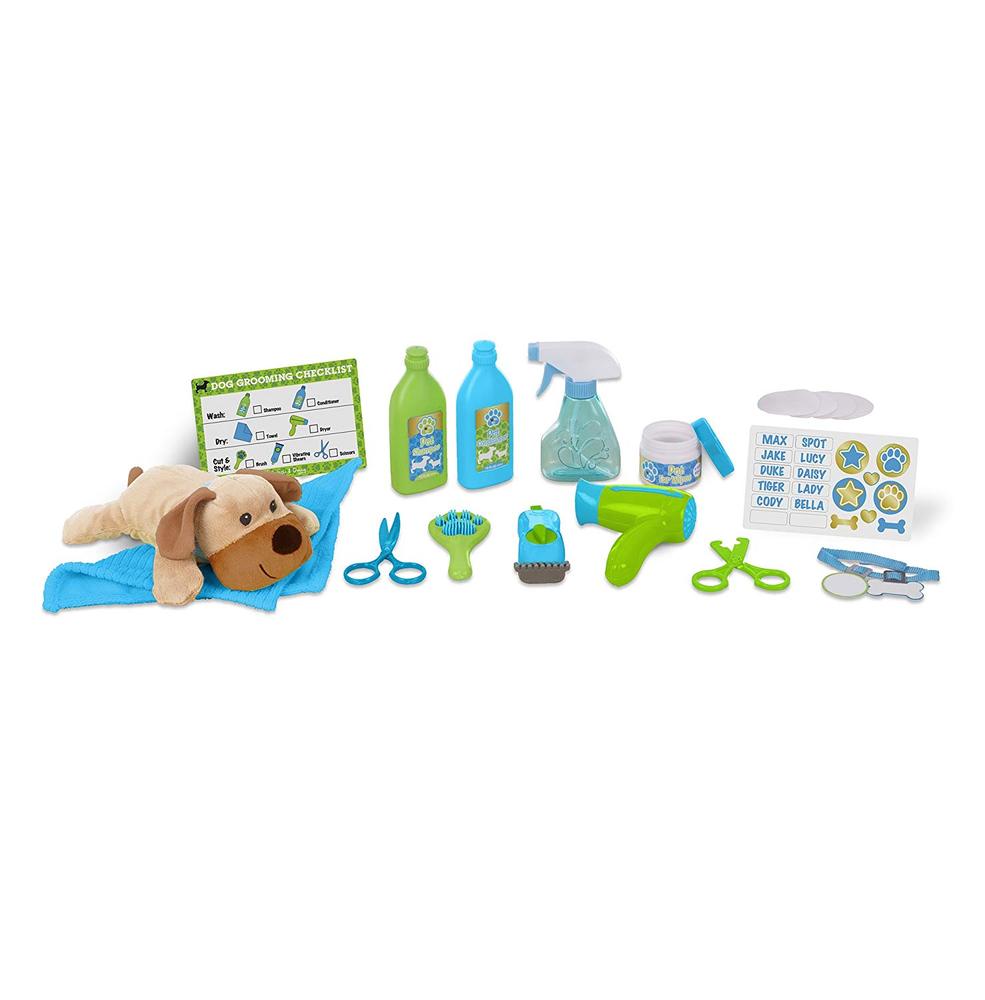 Dog Groomer Play Set Raff and Friends