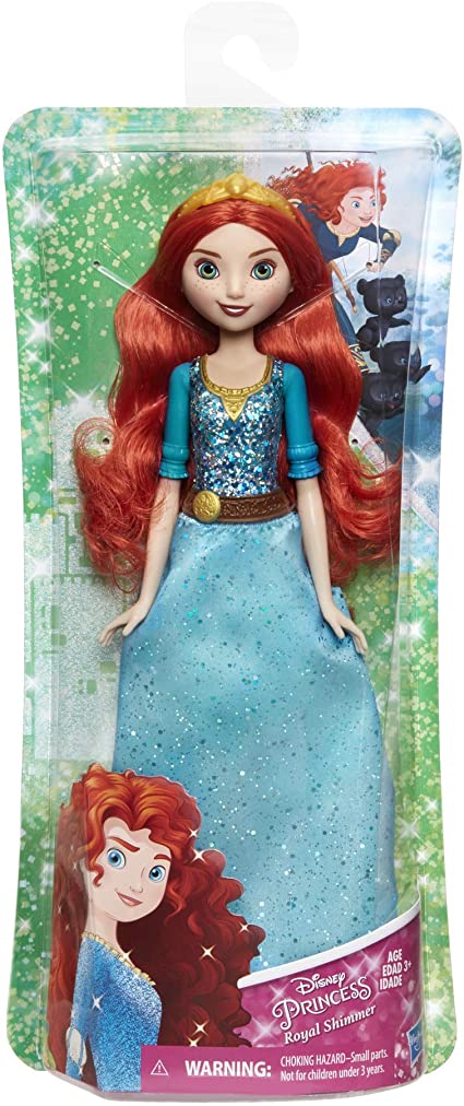 Disney Princess Royal Shimmer Merida - Raff and Friends