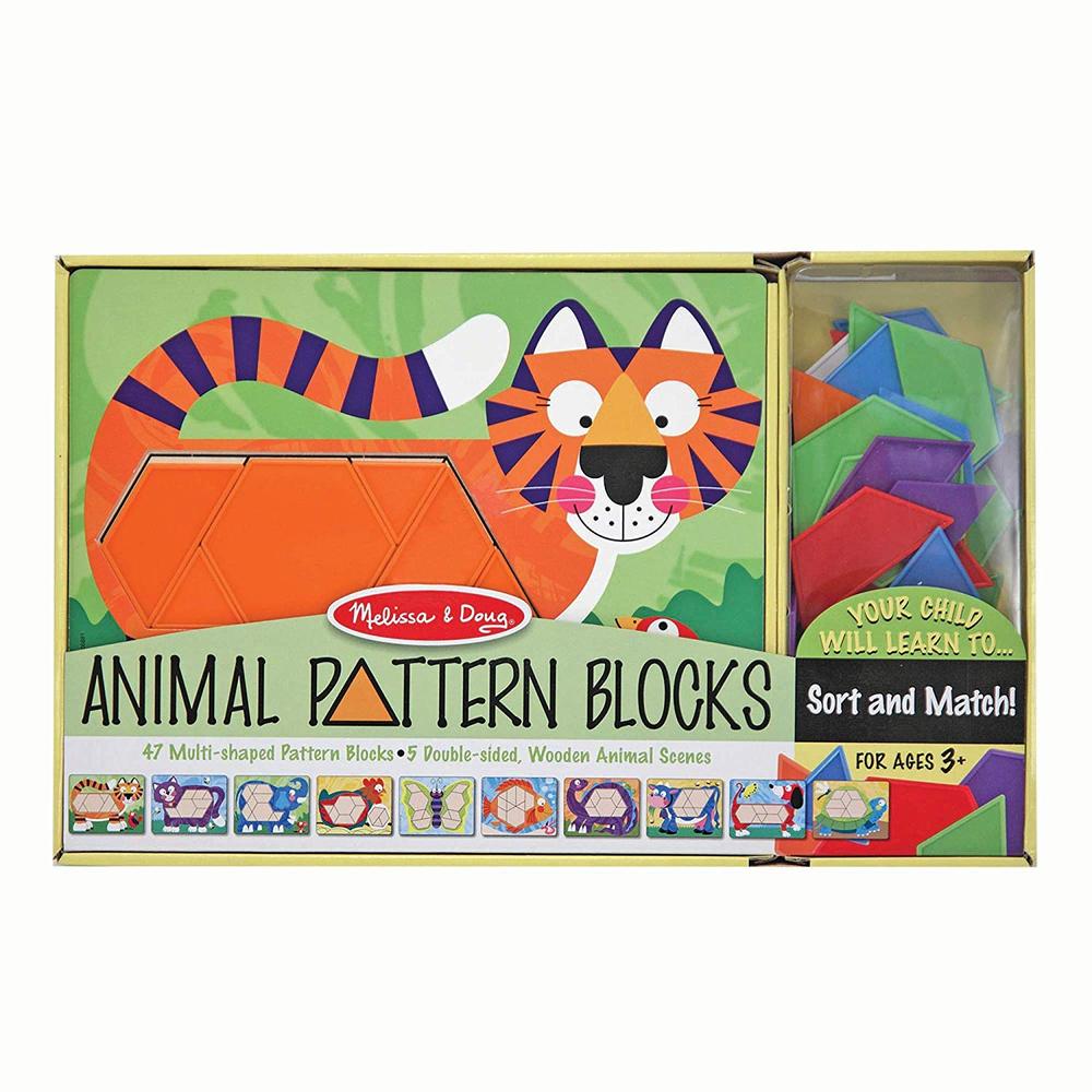 Animal Pattern Blocks Raff and Friends