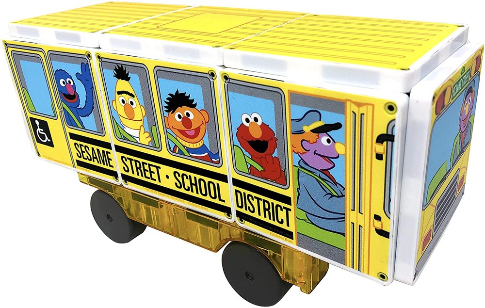 Sesame Street School Bus - Raff and Friends