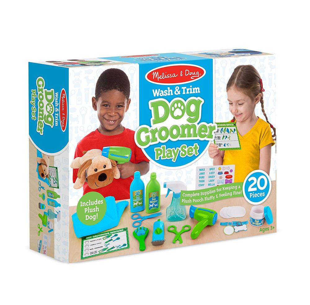 Dog Groomer Play Set Raff and Friends