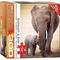 Elephant & Baby 300pc