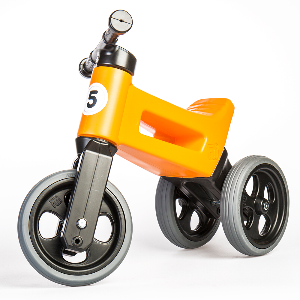 Free Wheelin’ Rider Sport Convertible Balance Bike, Bright Orange