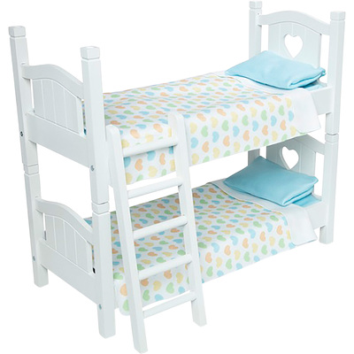 melissa & doug mine to love doll bunk beds