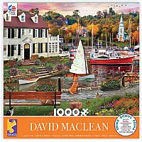 Ceaco 1000 Piece Jigsaw Puzzle Beach Cove David Maclean