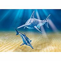 9068 Swordfish with Baby