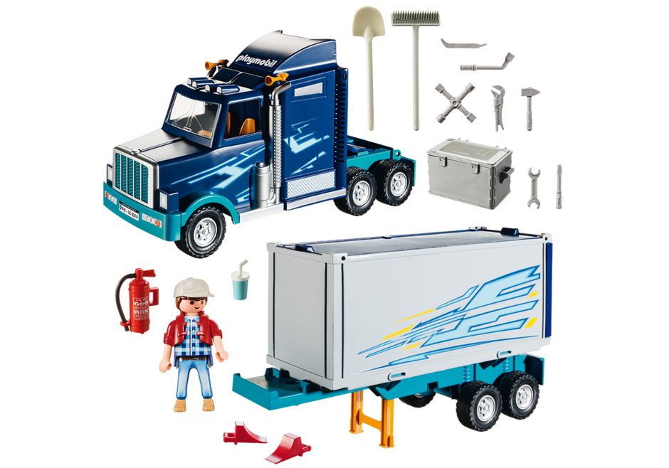 Playmobil city shop action big rig