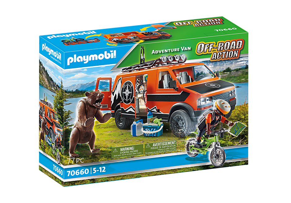 Playmobil 70660 – Adventure Van Off-Road Action – Neuf - Jeux & Jouets