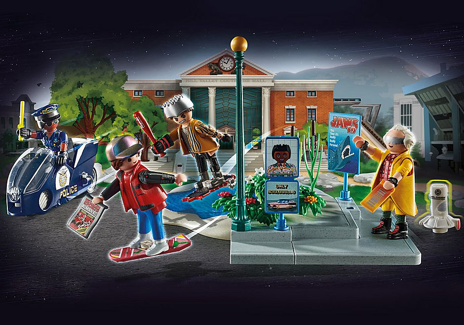 70634 Back to the Future Part II Hoverboard Chase Raff and Friends