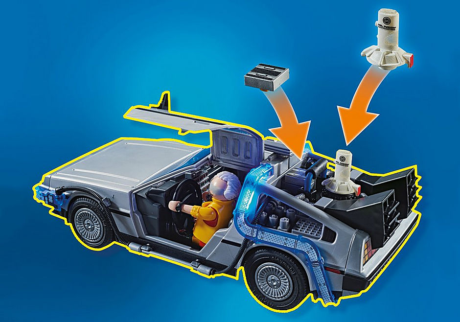 playmobil 70634 volver al futuro playmobil