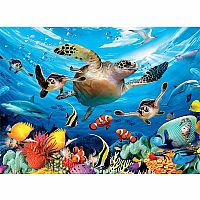Undersea Glow: Journey of the Sea Turtles 100pc