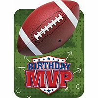 Football Foil Birthday Card