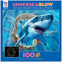 Undersea Glow: Great White Shark 100pc