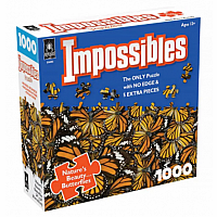 Impossibles: Nature's Beauty...Butterflies 1000pc