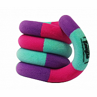 Tangle Jr. Fuzzies: Pink/Purple/Teal