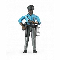 Policeman with Accessories, Dark Skin
