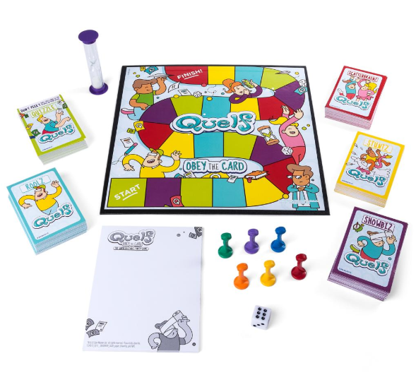 Quelf the Board Game - Raff and Friends
