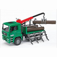 MAN Timber Truck with Loading Crane
